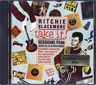 Ritchie Blackmore - Take It: Sessions 63/68 (gold CD) [New CD]