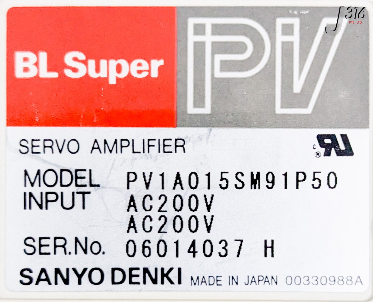 THE i -what is Number- 2枚組DVD 37013 SANYO DENKI SERVO AMPLIFIER, BL SUPER PV PV1A015SM91P50 | eBay