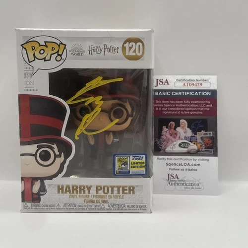 Funko Pop! Harry Potter  #120 daniel radcliffe signed JSA COA LIMITED EDITION