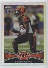 2012 Topps Chrome Refractor George Iloka #205 mp7