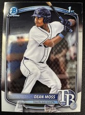 Dean Moss 2025 Bowman Chrome Draft #BDC-114 1st RC