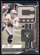 2021 Panini Playbook - Captains Derek Carr #CAP-DCA
