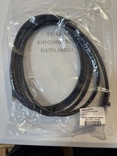 Cat 6 cable - 7ft RJ45 Black - brand new