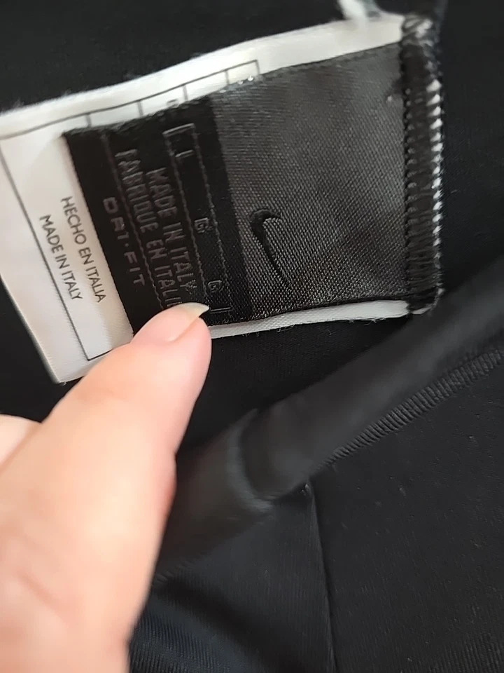 Pantalones Cortos de Ciclismo Nike Mujeres Grandes 12/14 Negros Dri-Fit Acolchados Ciclismo Cintura Elástica Foto 3 de 4