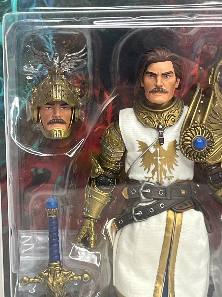 FOUR HORSEMEN MYTHIC LEGIONS SIR GIDEON HEAVENSBRAND ACTION FIGURE NEW - Image 2 of 4