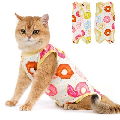 Katzenbody nach OP Erholungsanzug Kleidung Modal Recovery Kastration Spay Ent...