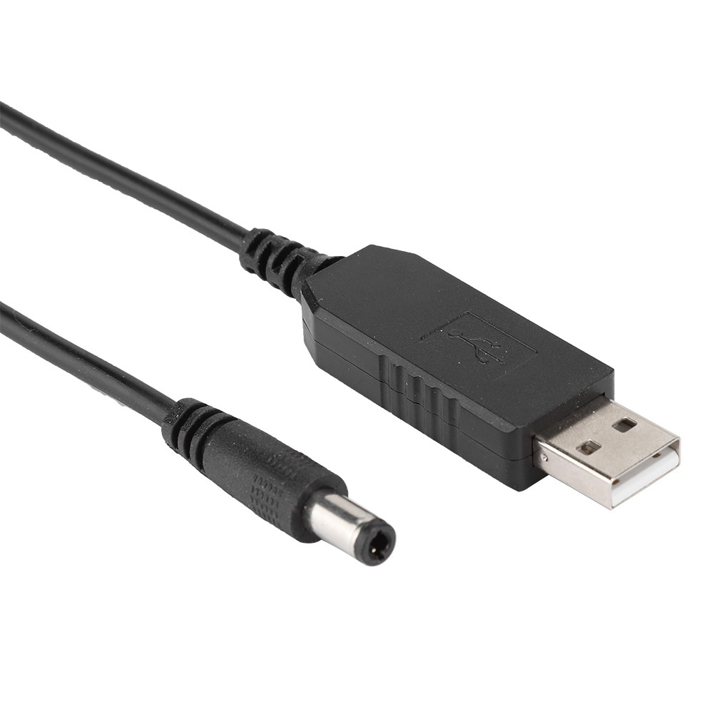 USB Boost Cable Compact Reliable 5V To 12V For Desk Lamps