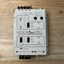 Legacy LXR-1 Electronic Subwoofer Crossover Network System Bass Boost