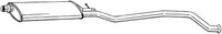 Bosal MittelschalldäMpfer 286-251 FüR Peugeot 406 8C 8B 8E Break 16V