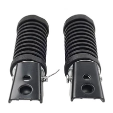US Motorcycle Pit Dirt Bike Folding Foot Pegs Rear Set Pedals Passenger Footrest