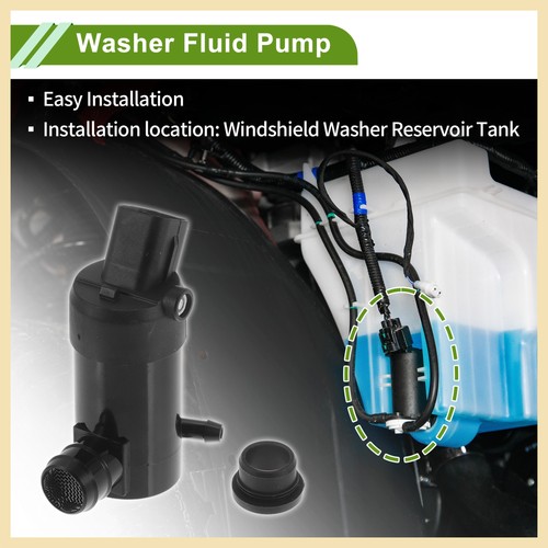 Windshield Washer Pump w/Grommet fit for Hyundai Accent 2000-2005 No.985103T500 - Picture 6 of 7
