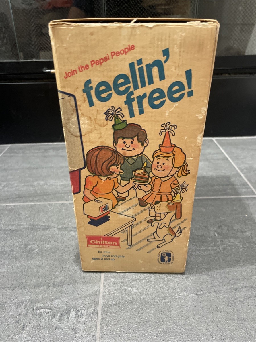 Vintage Pepsi Toy Soda Fountain Drink Dispenser By Chilton