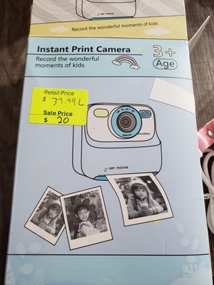 Instant Print Camera, pink