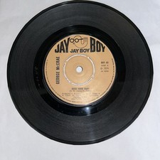 George McCrae Rock Your Baby Single Vinyl Record 7" 1974 Jay Boy