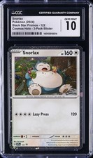 2024 POKEMON SVP EN-SV BLACK STAR PROMO #122 SNORLAX CGC 10 GEM MINT