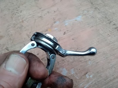 Oldtimer Motorrad Original BSA Lufthebel A und B Serie Schwinge Typ