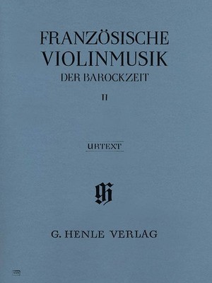 French Violin Music Baroque Era Vol II Piano Henle Urtext Sheet Music Book