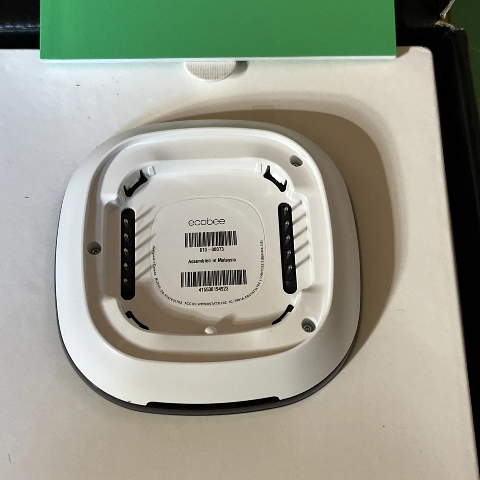 ecobee3 lite Smart Thermostat - Black (EB-STATE3LT-02) - Image 2 of 3