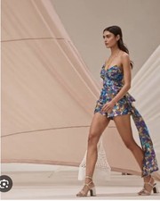 ZIMMERMANN High Of Tide Cocktail Playsuit/Dress Size 0 New With Tags Rrp$2,500