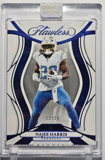 2025 PANINI FLAWLESS #32 NAJEE HARRIS SAPPHIRE 12/20