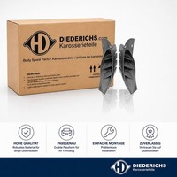 Zier Schutzleiste StossfÄNger Vorne Diederichs ZUB00260 FÜR BMW