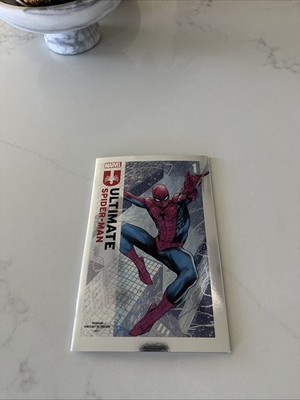 ULTIMATE SPIDER-MAN #1 NYCC EXCLUSIVE FOIL VARIANT Marco Checchetto NM