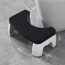 Non-slip Toilet Step Stool Squatty-Potty Bathroom Squat Chairs Furniture