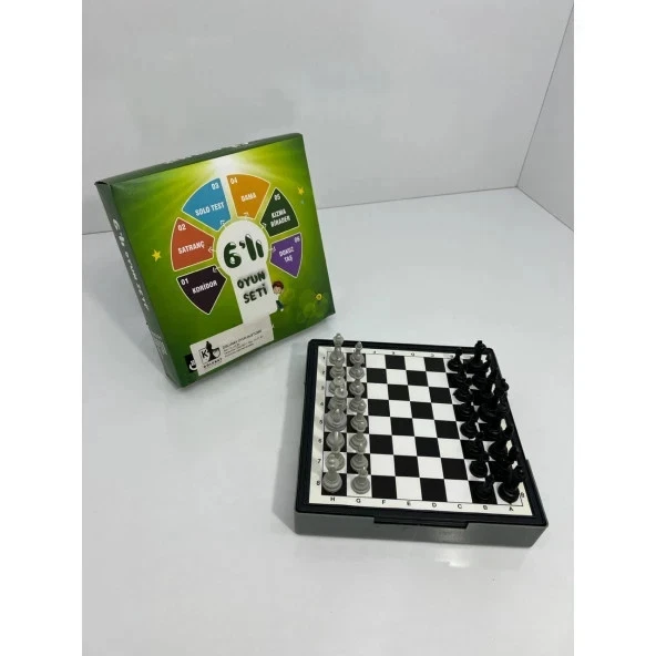 six pcs games, chess, brother rage, corridor, solo test, nine stone, checkers - Image 2 of 4
