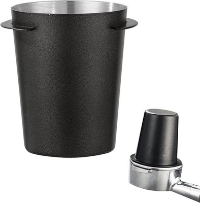 54mm Dosierbecher, Barista Zubehör Coffee Dosing Cup aus Edelstahl, Siebträger Z