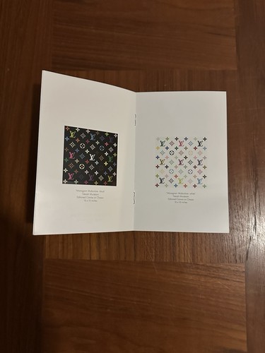 Takashi Murakami X Louis Vuitton 2007 Moca Show Program In Great Condition - Picture 3 of 3