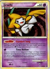 Pokemon TCG Jirachi 11/95 Call of Legends Holo Holo Rare Basic HP 60 Eng on eBay