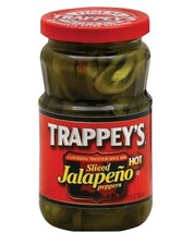 Trappeys Pepper Jalapeno Sliced 12 oz (Lot Of...