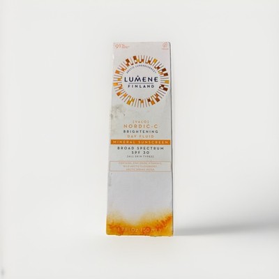LUMENE- Valo Nordic-C #Brightening Day Fluid Mineral Spf 30-1.7 Oz. Read