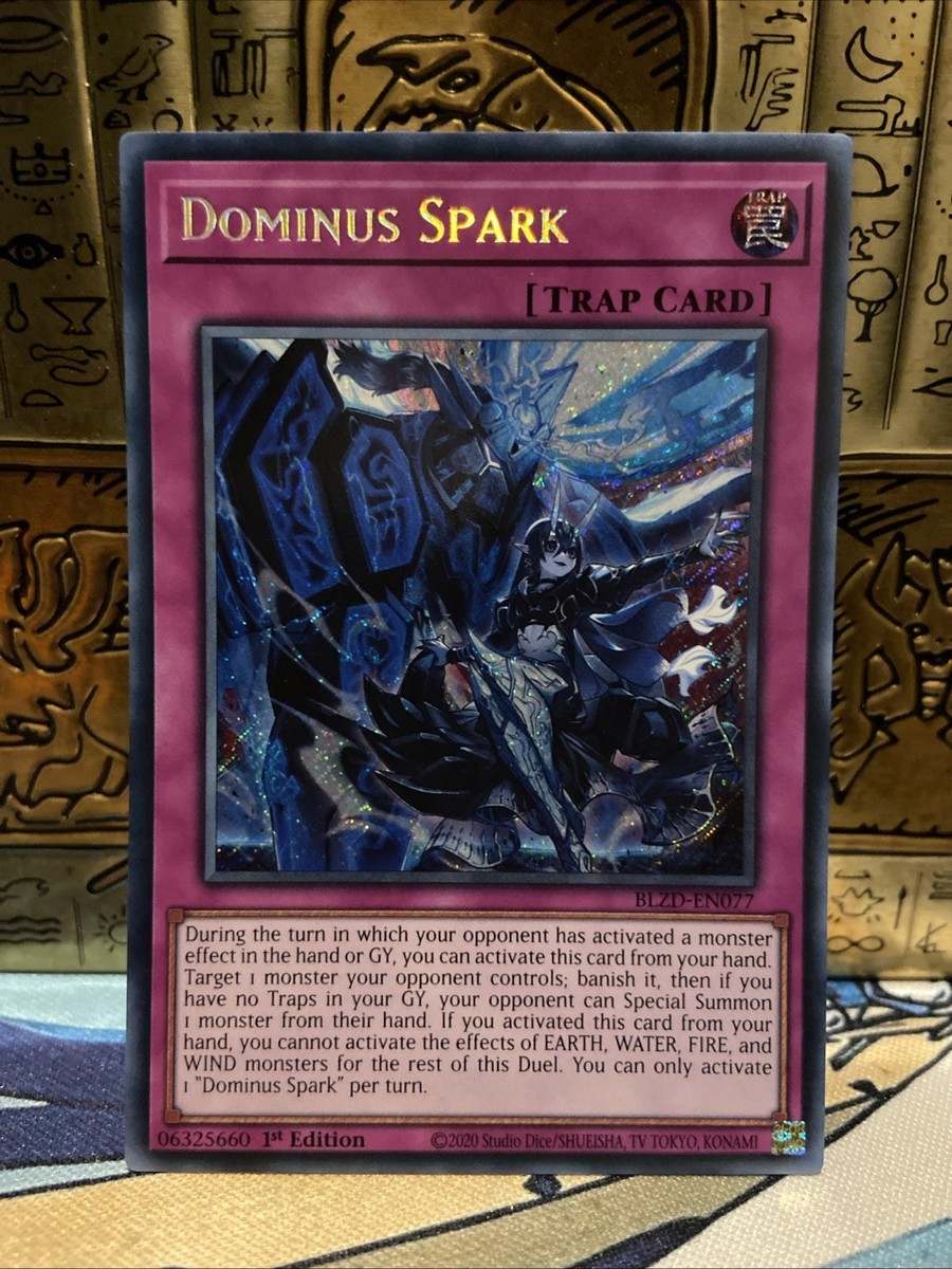 Dominus Spark Blzd-En077 Blazing Dominion 1st Edition for sale