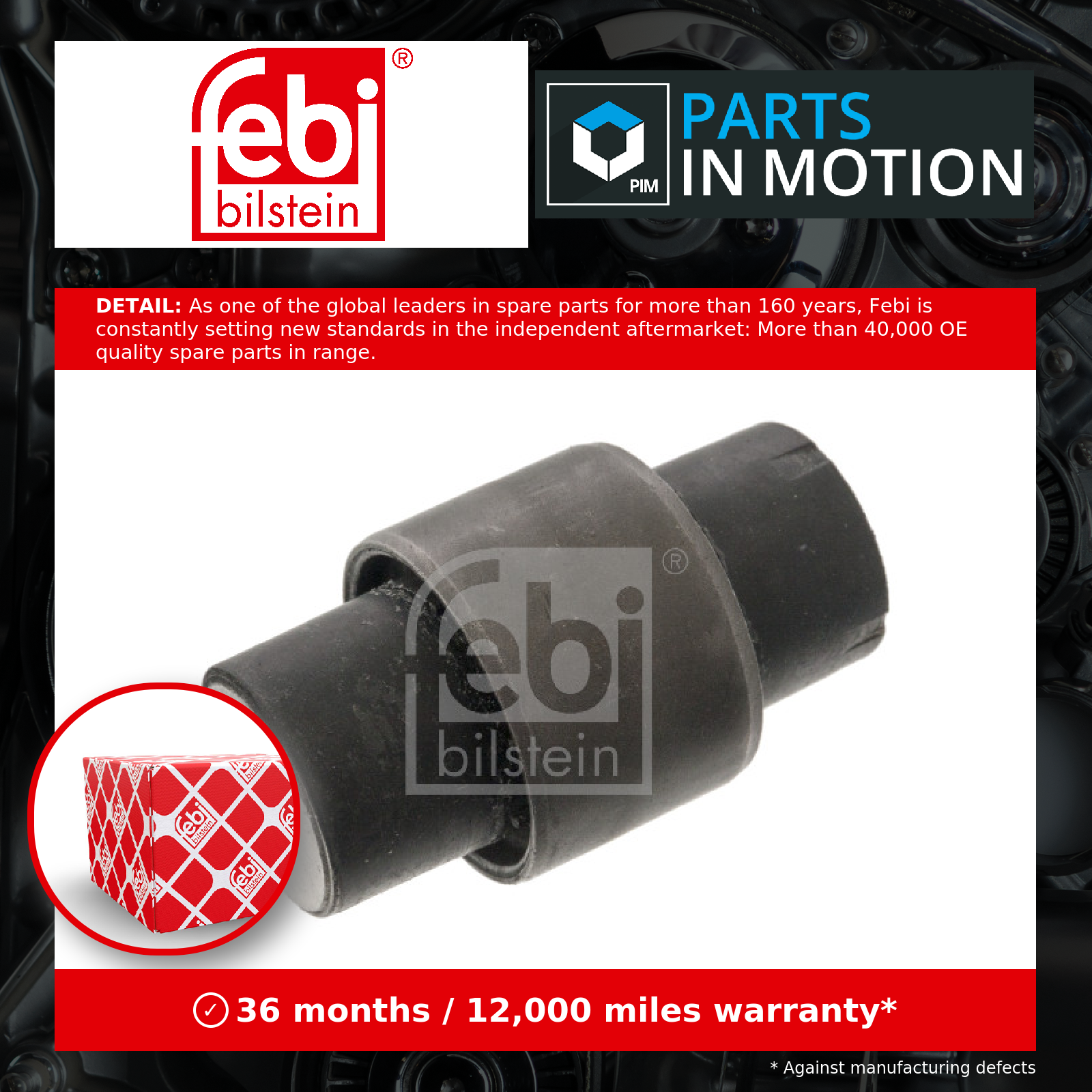 2x MOUNTING CONTROLTRAILING ARM 47336 FOR MERCEDES-BENZ OM 648.960 3.2L 6cyl - Image 5