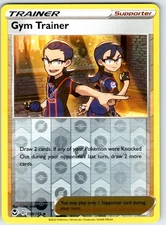 Gym Trainer Uncommon SWSH12: Silver Tempest Reverse Holo 158/195 NM