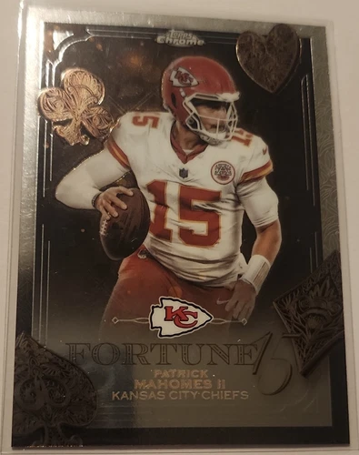 2025 Topps Chrome Patrick Mahomes II Base (RAW)