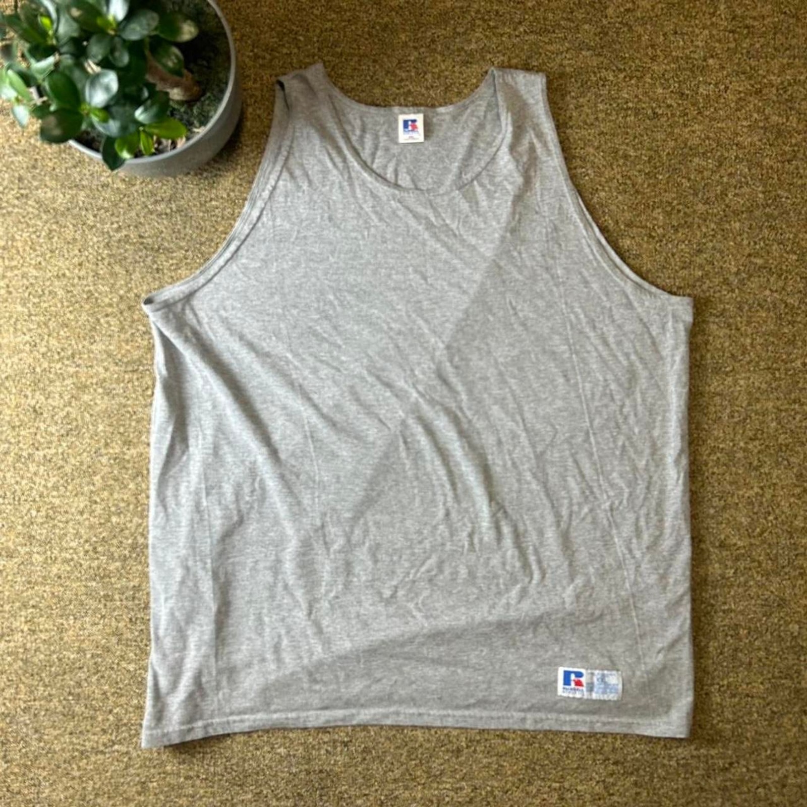 Russell-athletic Men's Grey T-shirt