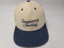 Vintage Tanqueray Sterling Vodka Snapback Hat Cap Casual Men Women White Blue