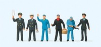 Preiser Ho 10086 Figurensatz FranzöSisches Bahnpersonal Neu Ovp