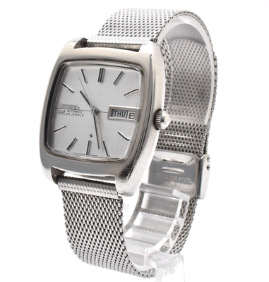 おこし Vintage 1971 [EXC+5] SEIKO Lord Matic 5606-5040 White Automatic
