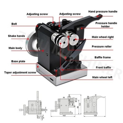 Repair Fastener Machine Rust Removal Repair Steel Pipe Screw Removal Machine