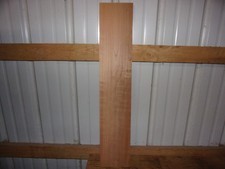 1 PC CHERRY WOOD KILN DRIED 33" X 6 1/4" X 1/2" LOT F327F BOARD LUMBER FLAT