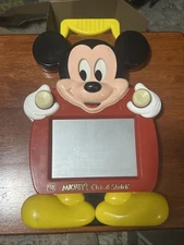 Vintage 1991 Disney Mickey Mouse Etch A Sketch with Moving Eyes Tested