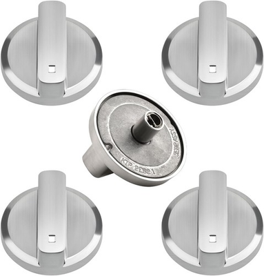 #ad Wolf Stove Knobs Replacement Stainless Steel Cooktop Control Knobs 5 Pcs $59.99