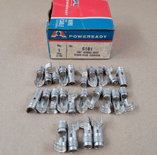 New Nos Box Of 24 Big A 6101 Spark Plug Terminal Ends 180 Degree Spring Snap New Nos Box Of 24 Big A 6101 Spark Plug Terminal Ends 180 Degree Spring Snap