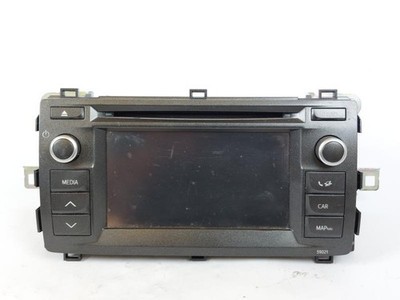 8614002010 navigationsgerät TOYOTA AURIS E18 1.8IBRIDO KW73 brufpK2854-85005