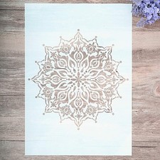 DIY Decorative Mandala Stencil Template for Painting on Walls Furniture Craft...