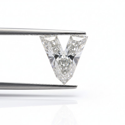 Alphabet Shape V Letter Loose Diamond Fancy Cut Custom Jewelry Stone