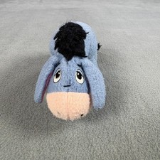 Vintage Gund Disney Winnie the Pooh 100 Acre Collection Eeyore Beanbag Plush 5in